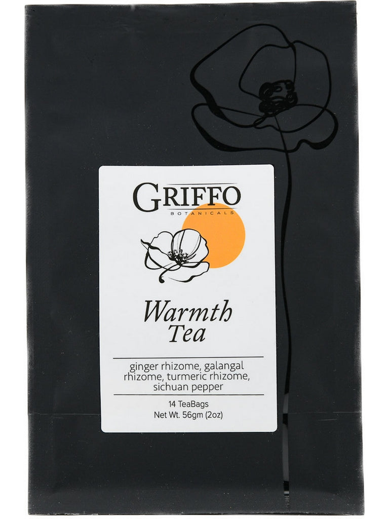 Griffo Botanicals, Warmth Tea, 14 Tea Bags