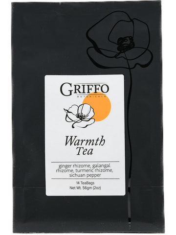 Griffo Botanicals, Warmth Tea, 14 Tea Bags