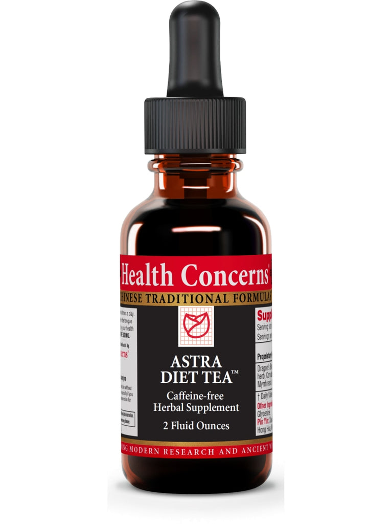 Astra Diet Tea, 2 fl oz, Health Concerns