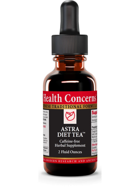 Astra Diet Tea, 2 fl oz, Health Concerns