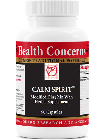 Calm Spirit, 90 ct, Health Concerns