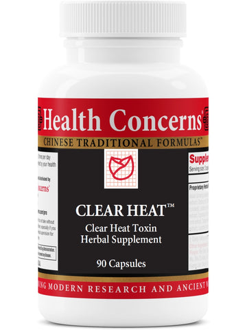 Clear Heat, 90 ct, Health Concerns