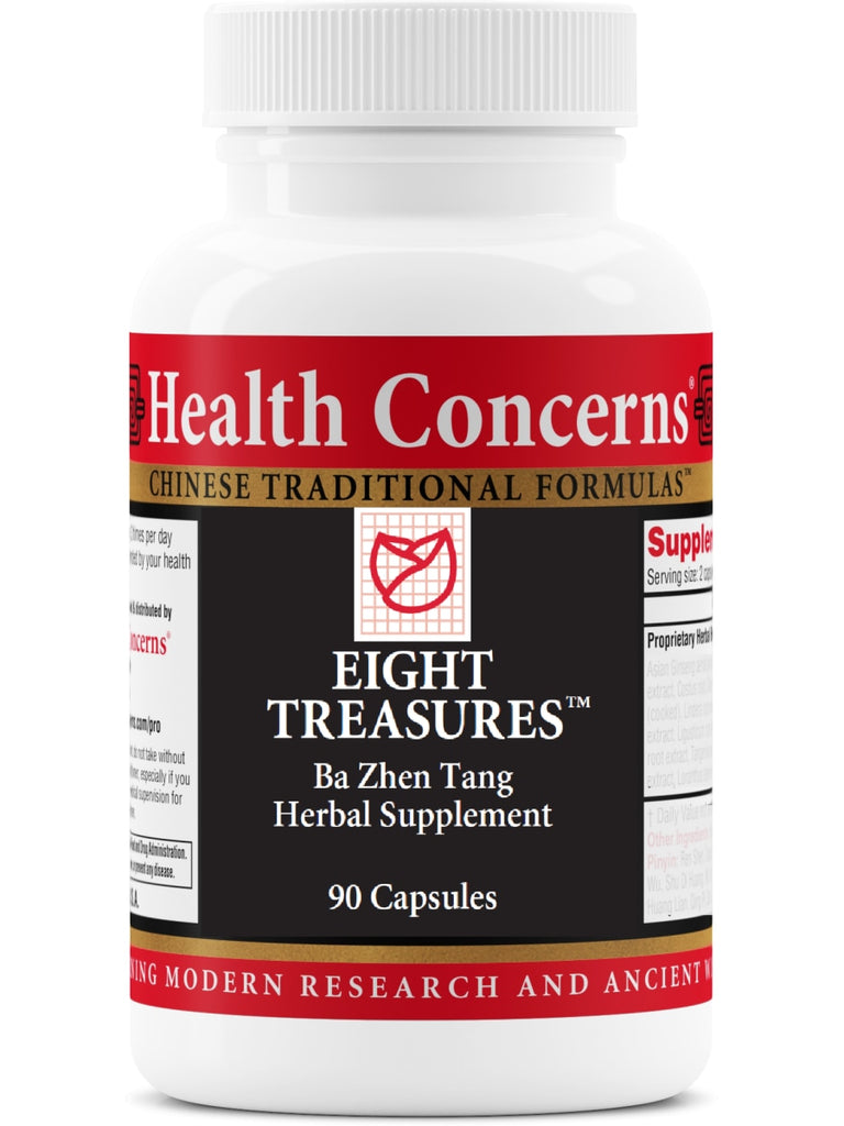 Eight Treasures, 90 ct, Health Concerns