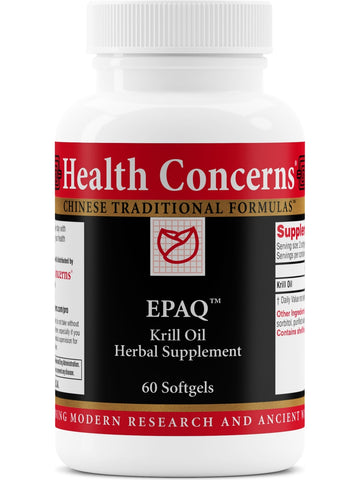 EPAQ, 60 softgels, Health Concerns