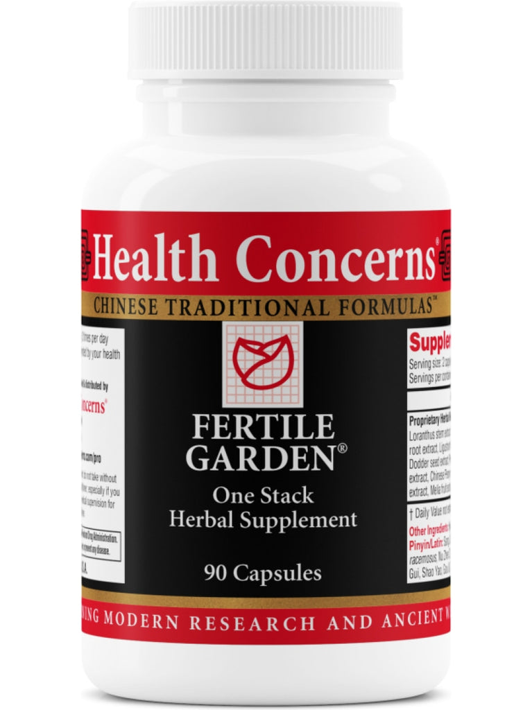 Fertile Garden, 90 ct, Health Concerns