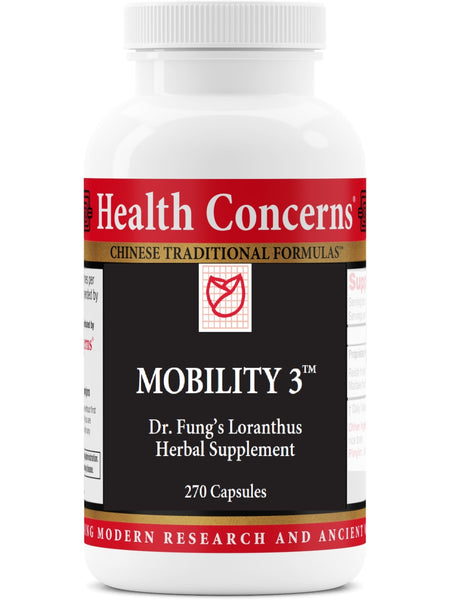 Mobility 3, Economy Size, 270 ct, Health Concerns