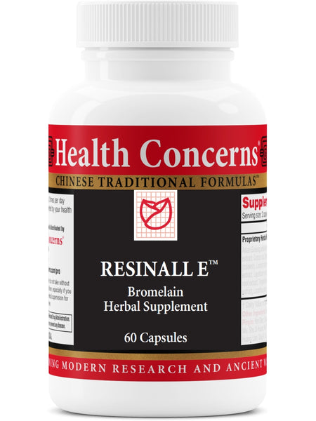 Health Concerns, Resinall E, 60 Capsules