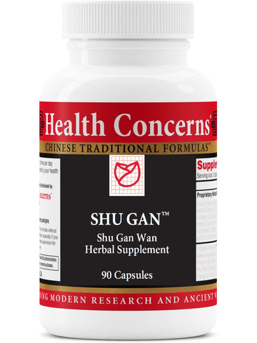 Shu Gan, 90 ct, Health Concerns