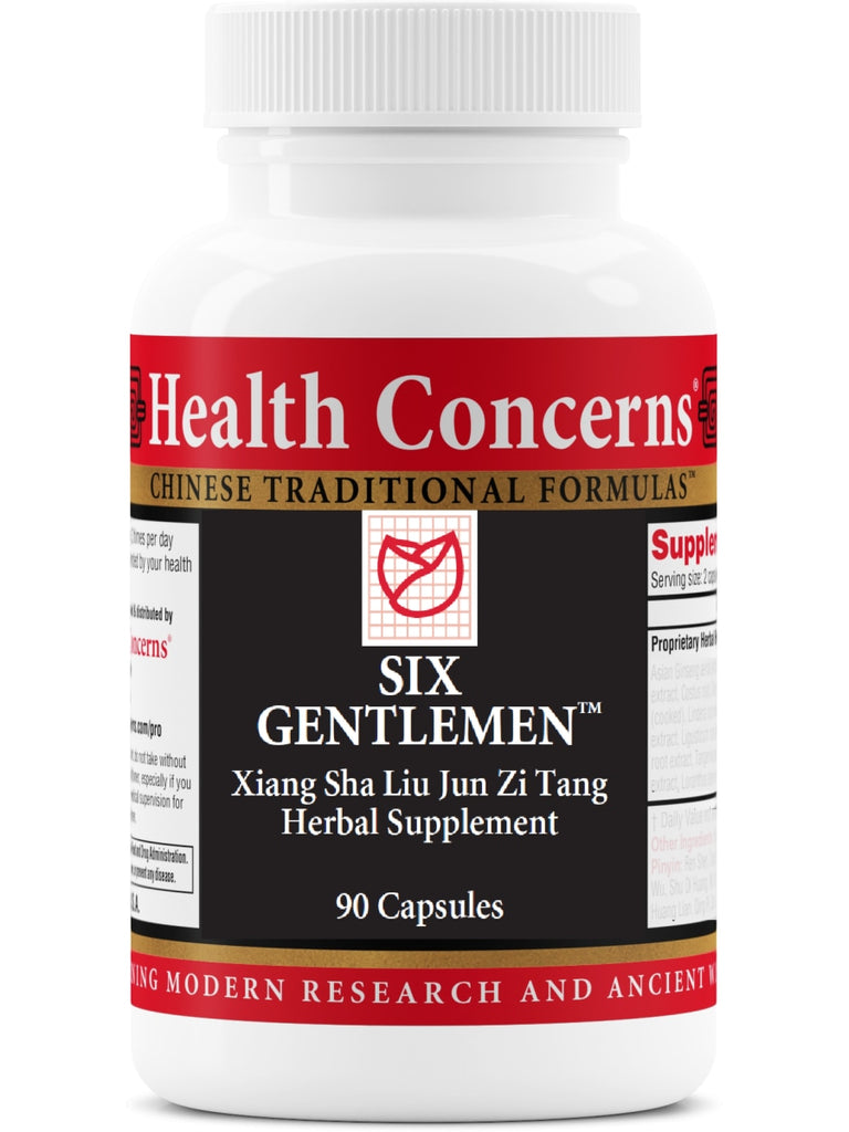 Six Gentlemen, 90 ct, Health Concerns