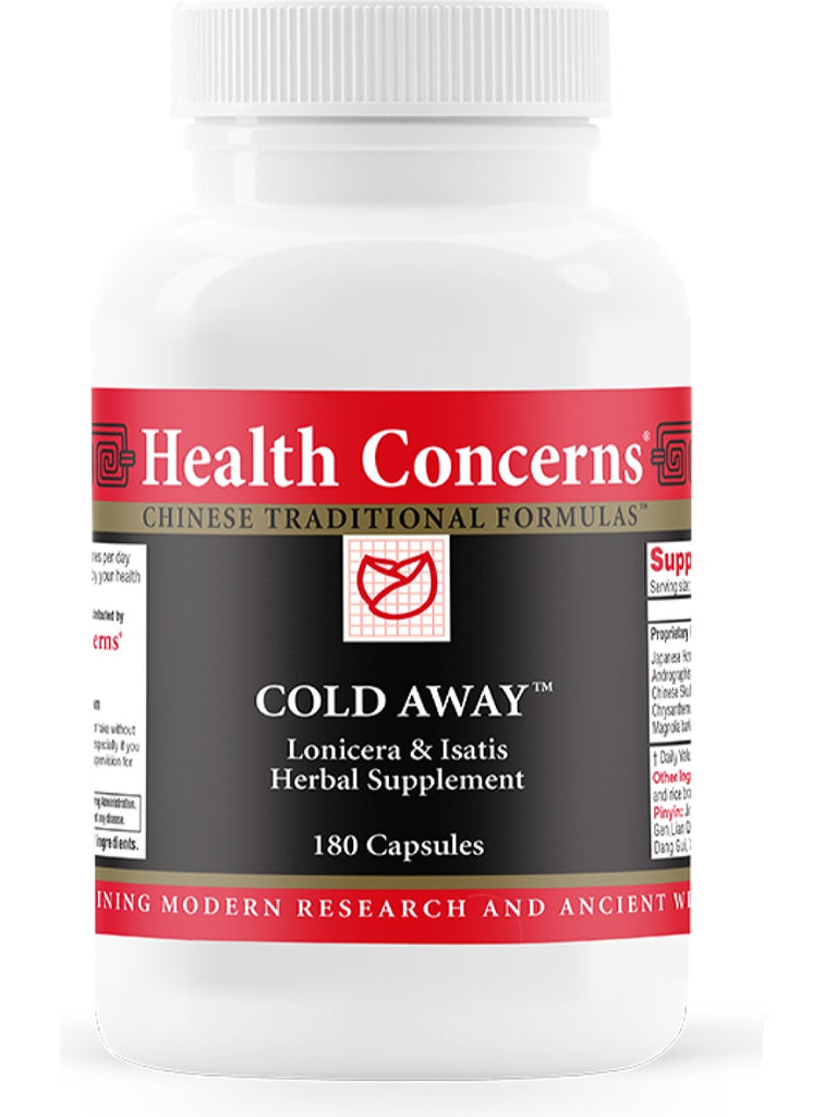 Health Concerns, Cold Away, 180 ct