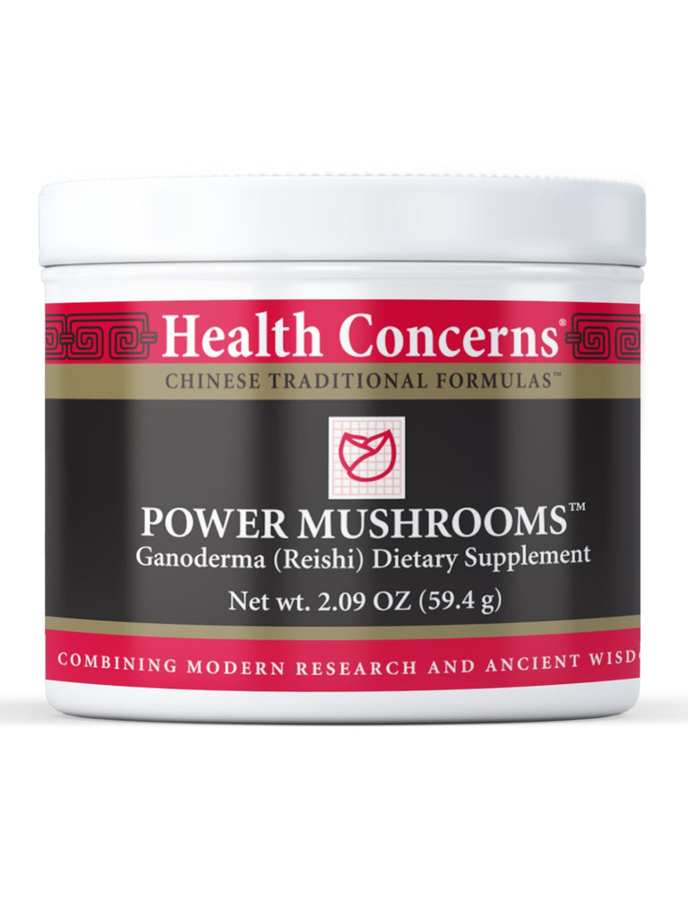 Health Concerns, Power Mushrooms Powder, 2.09 oz