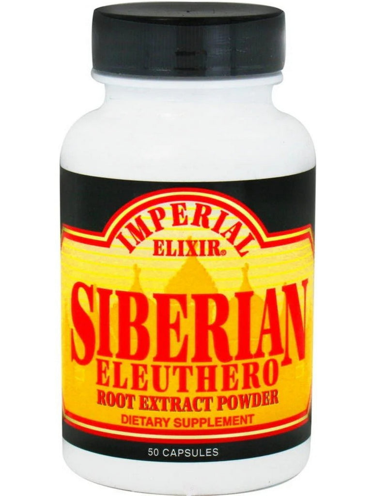 Imperial Elixir, Siberian Eleuthero, 50 Capsules