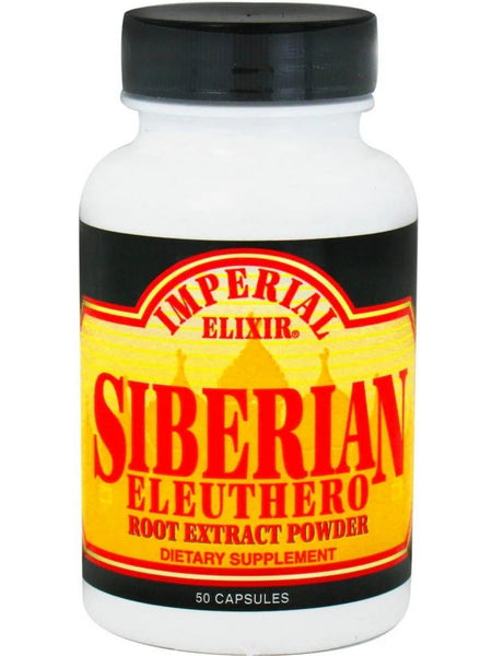 Imperial Elixir, Siberian Eleuthero, 50 Capsules