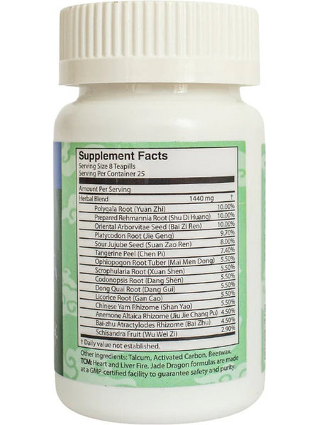 Jade Dragon, Peaceful Sleep, An Mien Wan, 200 pills