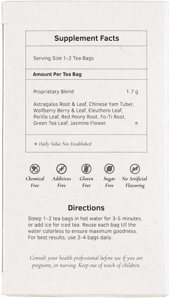 Health King, Astragalus Immunity Tea, 20 tea bags