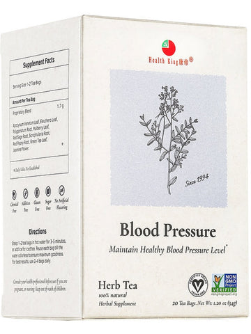 Health King, Blood Pressure Tea, 20 tea bags
