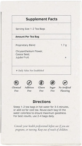 Health King, Chrysanthemum Vascuflow Tea, 20 tea bags