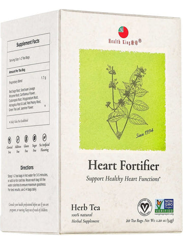 Health King, Heart Fortifier Tea, 20 tea bags