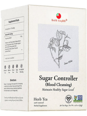 Health King, Sugar Controller Tea, 20 tea bags