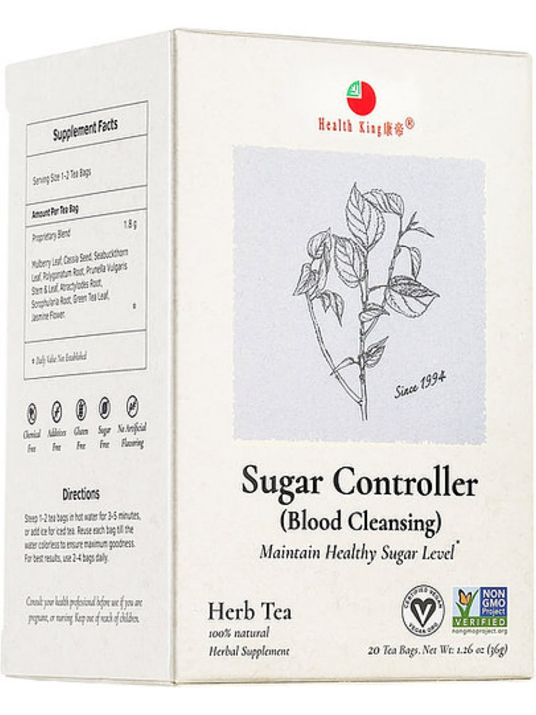 Health King, Sugar Controller Tea, 20 tea bags