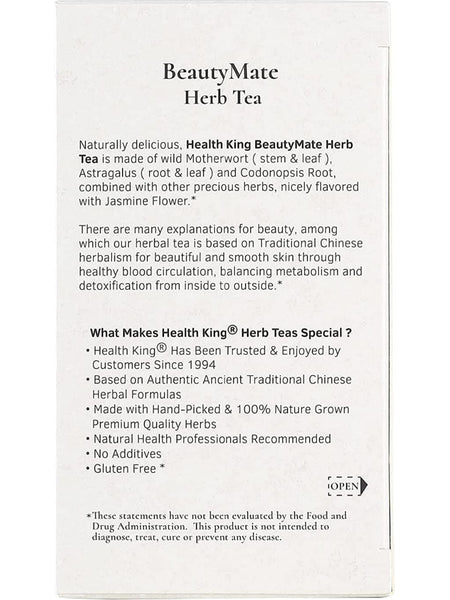 Health King, Beauty Mate Tea, 20 tea bags