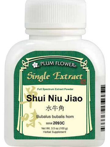 Plum Flower, Shui Niu Jiao, Bubalus bubalis horn, 5:1 Extract Powder, 100 grams