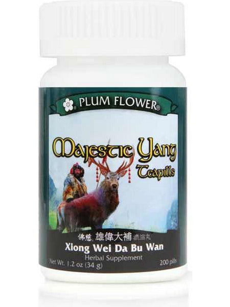 ** 12 PACK ** Plum Flower, Majestic Yang, Xiong Wei Da Bu Wan, 200 Pills
