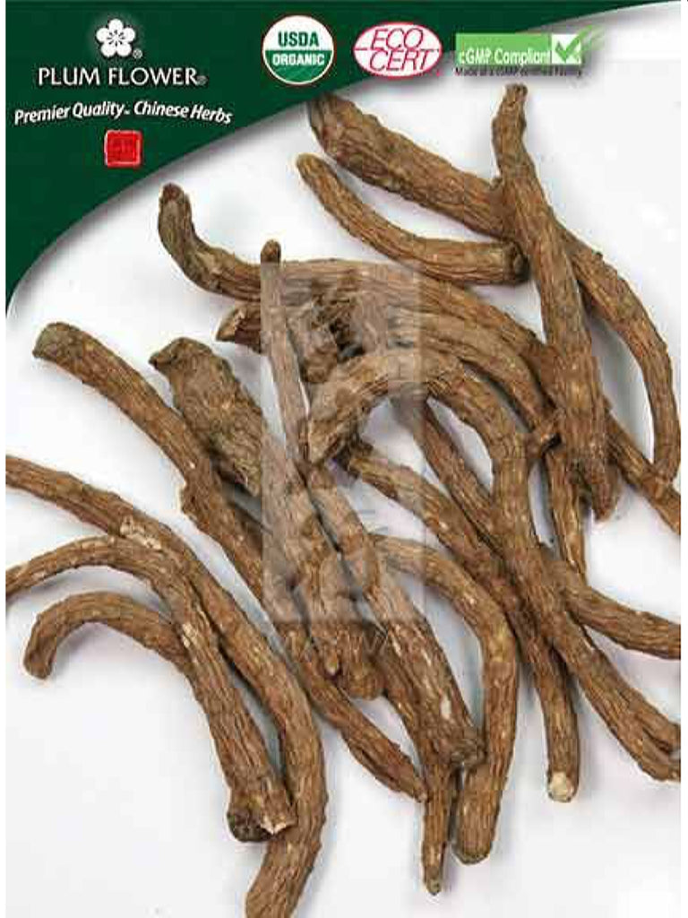 Plum Flower, Dang Gui Wei, Angelica sinensis root, tail, Organic Whole Herb, 500 grams