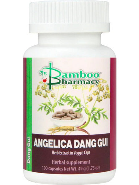 Bamboo Pharmacy, Angelica Dang Gui, 100 Capsules