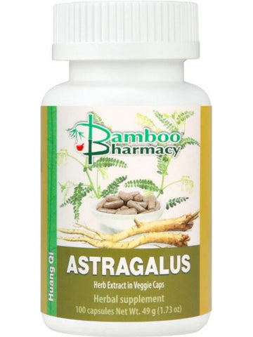 Bamboo Pharmacy, Astragalus, 100 Capsules