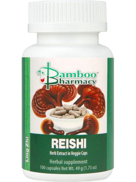 Bamboo Pharmacy, Reishi, 100 Capsules