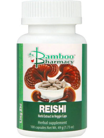 Bamboo Pharmacy, Reishi, 100 Capsules