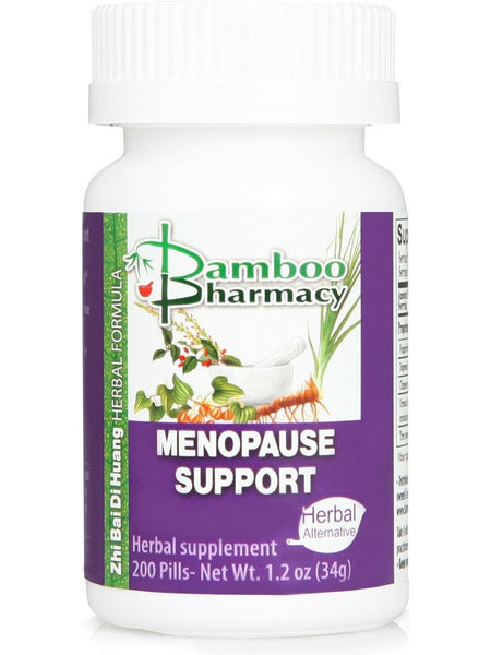 ** 12 PACK ** Bamboo Pharmacy, Menopause Support, Zhi Bai Di Huang Wan, 200 Pills