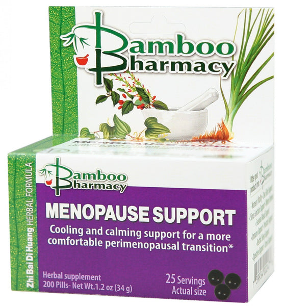 Bamboo Pharmacy, Menopause Support, Zhi Bai Di Huang Wan, 200 Pills