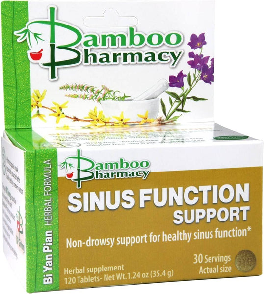 Bamboo Pharmacy, Sinus Function Support, Bi Yan Pian, 120 Tablets