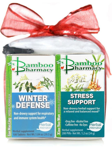 ** 12 PACK ** Bamboo Pharmacy, Winter Care Kit, 4 Bottles