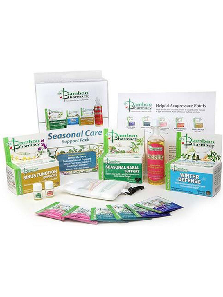 ** 12 PACK ** Bamboo Pharmacy, Seasonal Care Support Pack, 4 Bottles