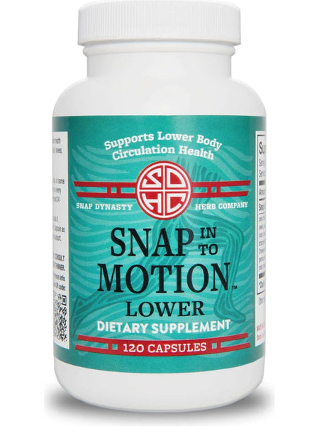 Snap Dynasty Herb Company, Snap Into Motion Lower, 120 Capsules
