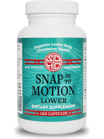 Snap Dynasty Herb Company, Snap Into Motion Lower, 120 Capsules
