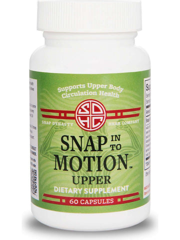 Snap Dynasty Herb Company, Snap Into Motion Upper, 60 Capsules