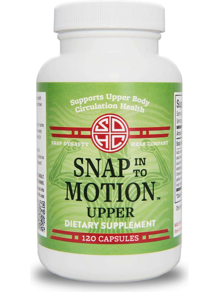Snap Dynasty Herb Company, Snap Into Motion Upper, 120 Capsules