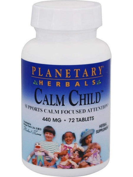 Planetary Herbals, Calm Child™ 440 mg, 72 Tablets