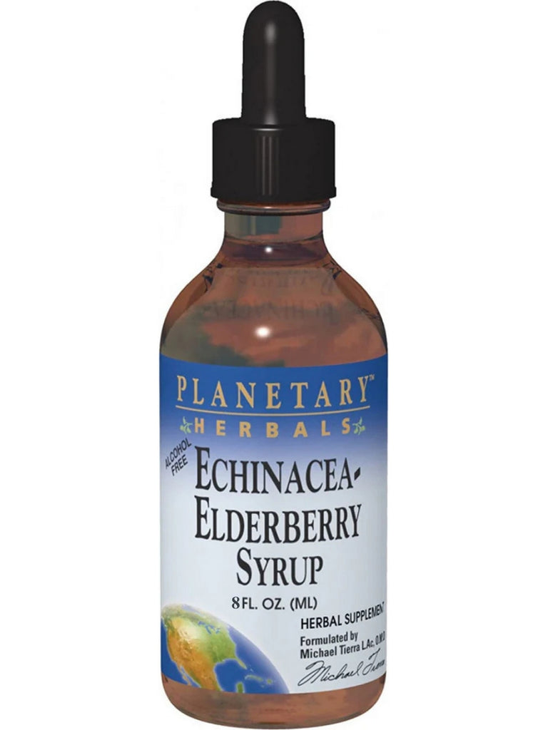 Planetary Herbals, Echinacea-Elderberry Syrup, 8 fl oz