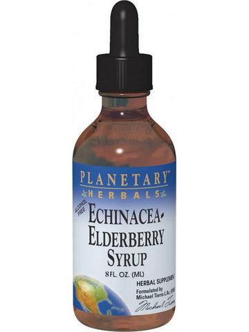 Planetary Herbals, Echinacea-Elderberry Syrup, 8 fl oz