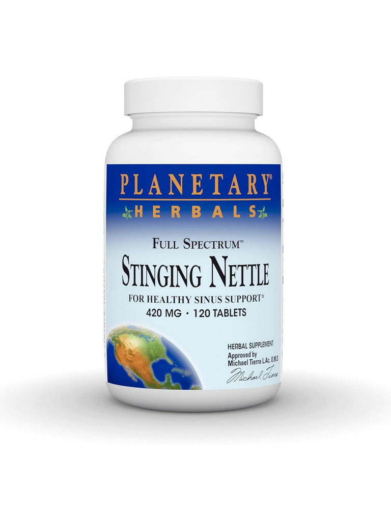 Planetary Herbals, Full Spectrum Stinging Nettle, 120 ct
