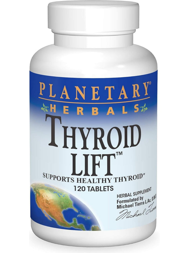 Planetary Herbals, Thyroid Lift™, 120 Tablets
