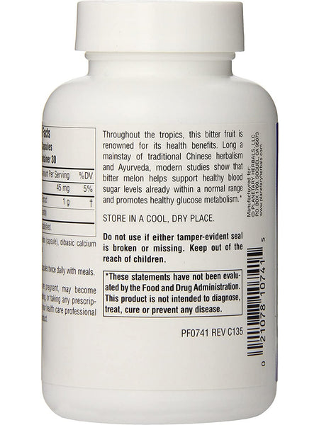 Planetary Herbals, Bitter Melon, 60 Capsules