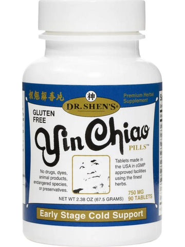 Dr. Shen's, Yin Chiao, Early Stage Cold Support, 90 Tablets