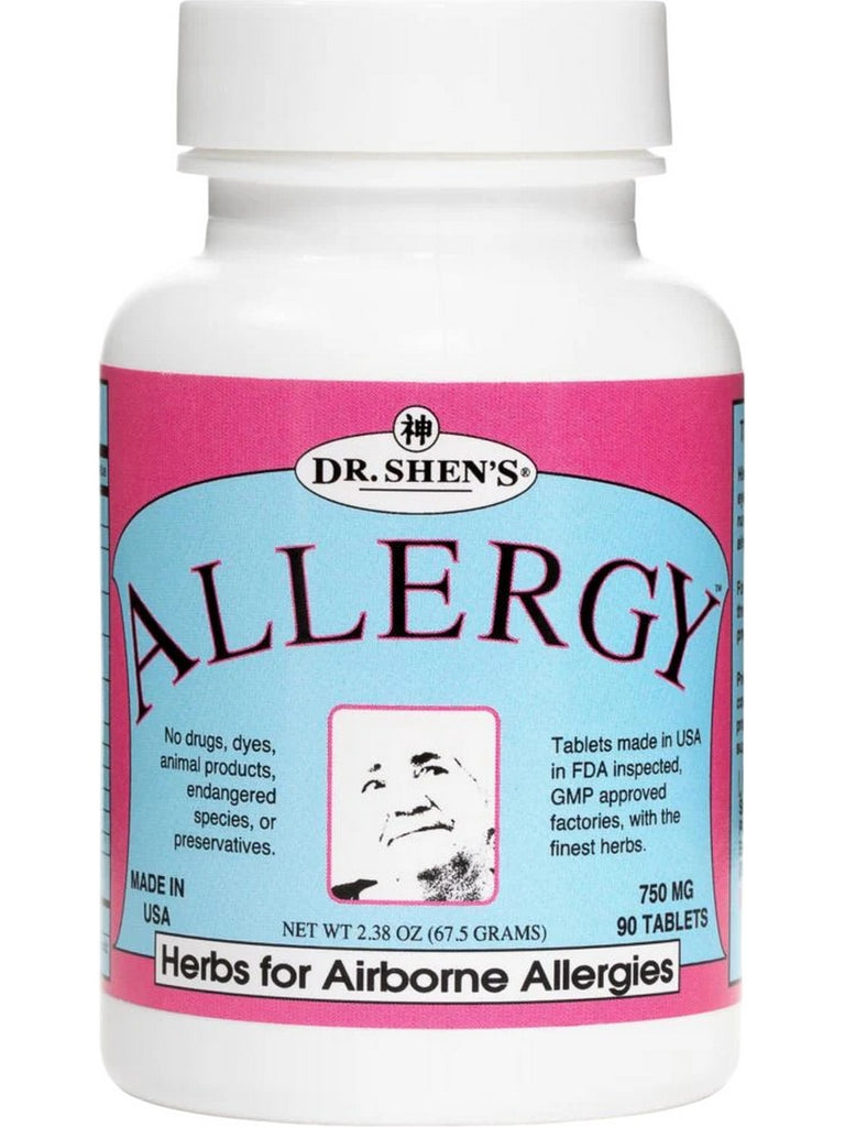 Dr. Shen's, Allergy, 90 Tablets