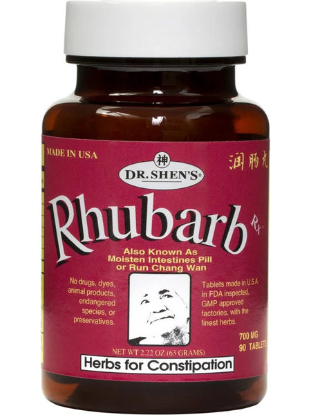 Dr. Shen's, Rhubarb, 90 Tablets